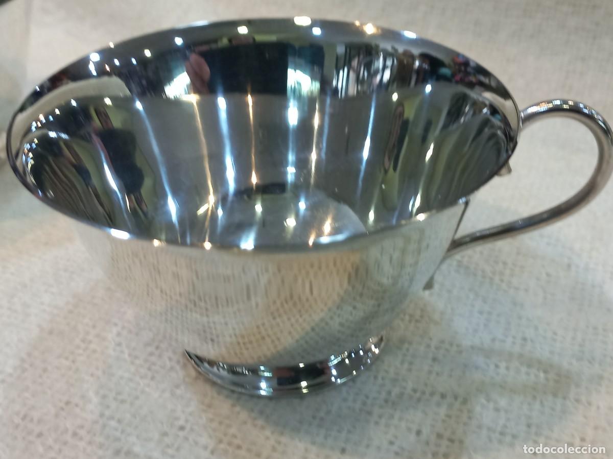 Antig&uuml;edades: SEIS TAZAS PLATEADAS (asa) - Foto 4