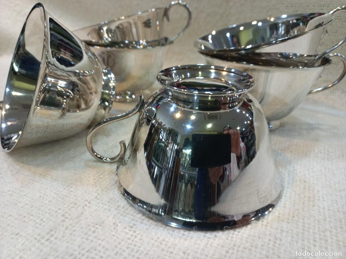 Antig&uuml;edades: SEIS TAZAS PLATEADAS (asa) - Foto 7