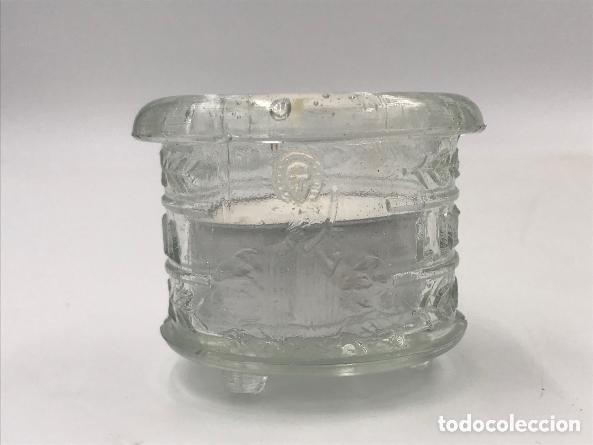 Antig&uuml;edades: Lamparilla religiosa Cristal Vela. - Foto 4
