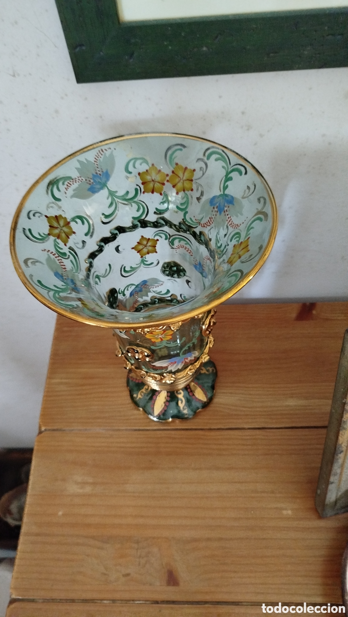 Antig&uuml;edades: Jarr&oacute;n de cristal catal&aacute;n tipo cirera - Foto 2