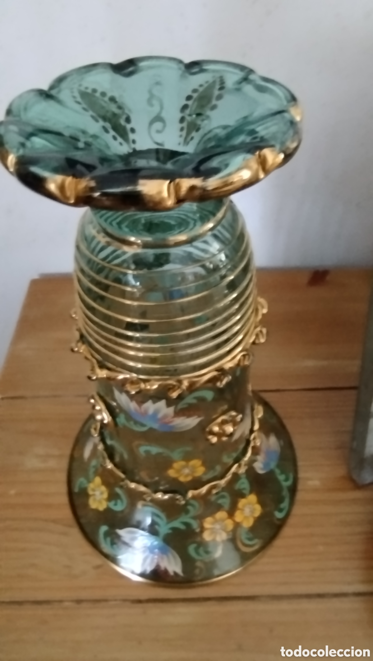 Antig&uuml;edades: Jarr&oacute;n de cristal catal&aacute;n tipo cirera - Foto 5