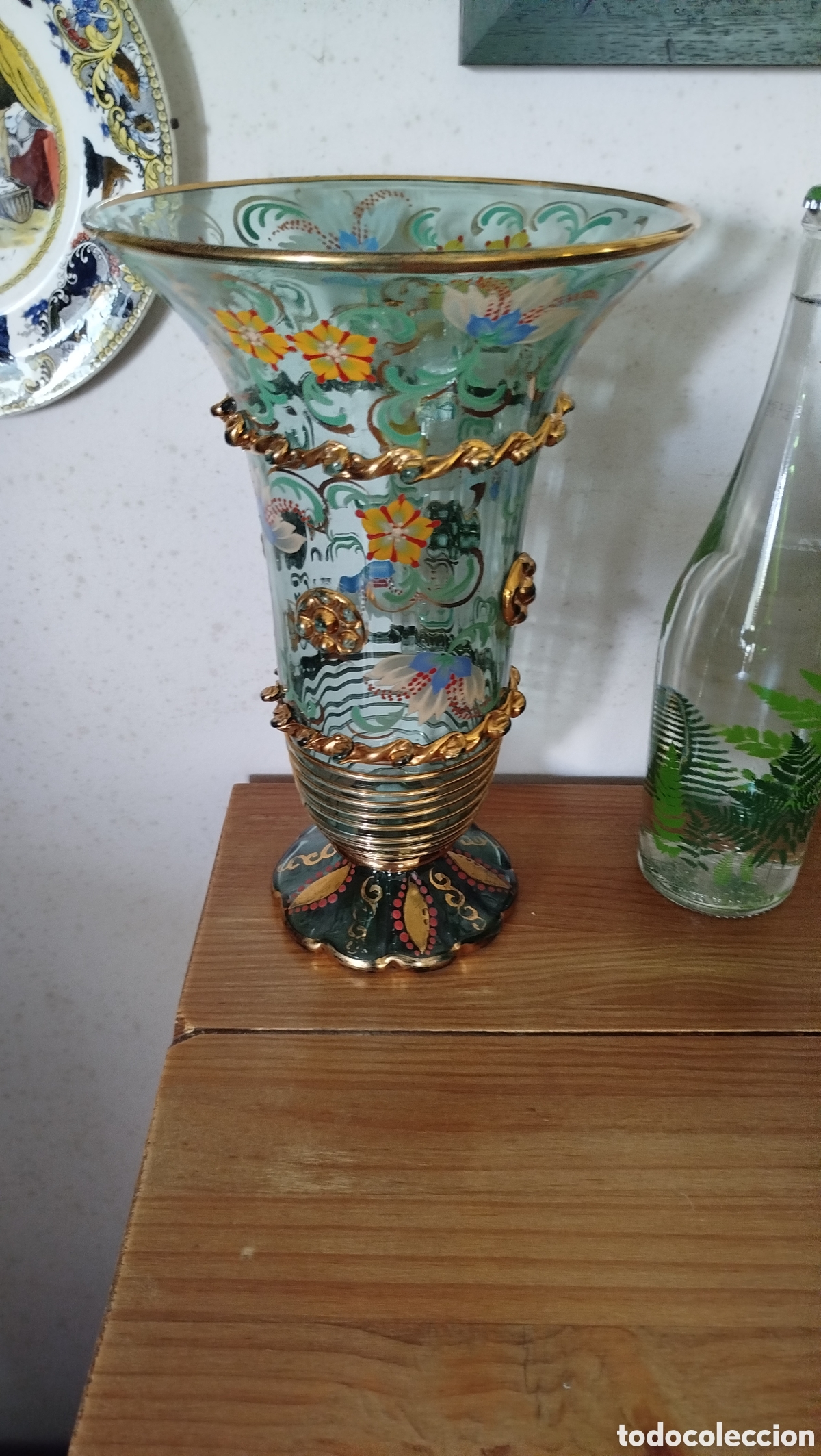 Antig&uuml;edades: Jarr&oacute;n de cristal catal&aacute;n tipo cirera - Foto 6