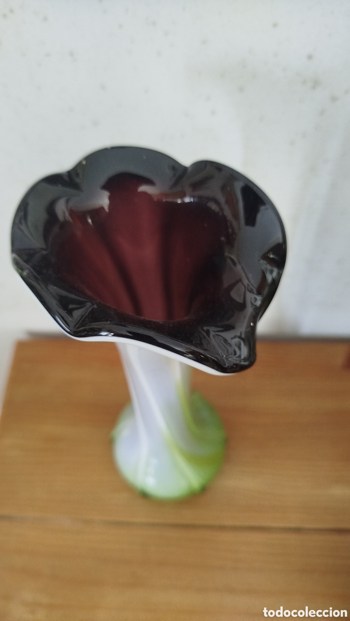 Antig&uuml;edades: Florero o violetero art deco - Foto 2