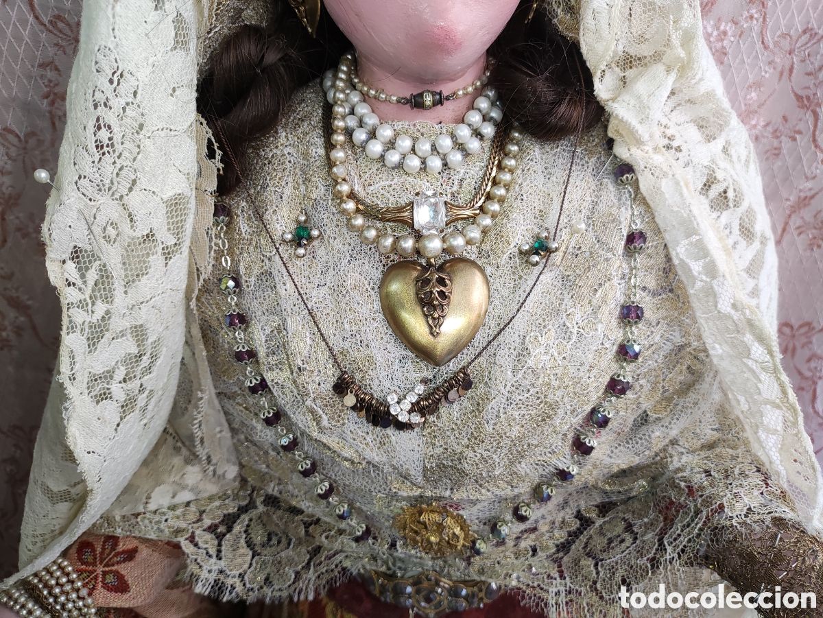 Antig&uuml;edades: VIRGEN VESTIDERA SIGLO XIX - Foto 6
