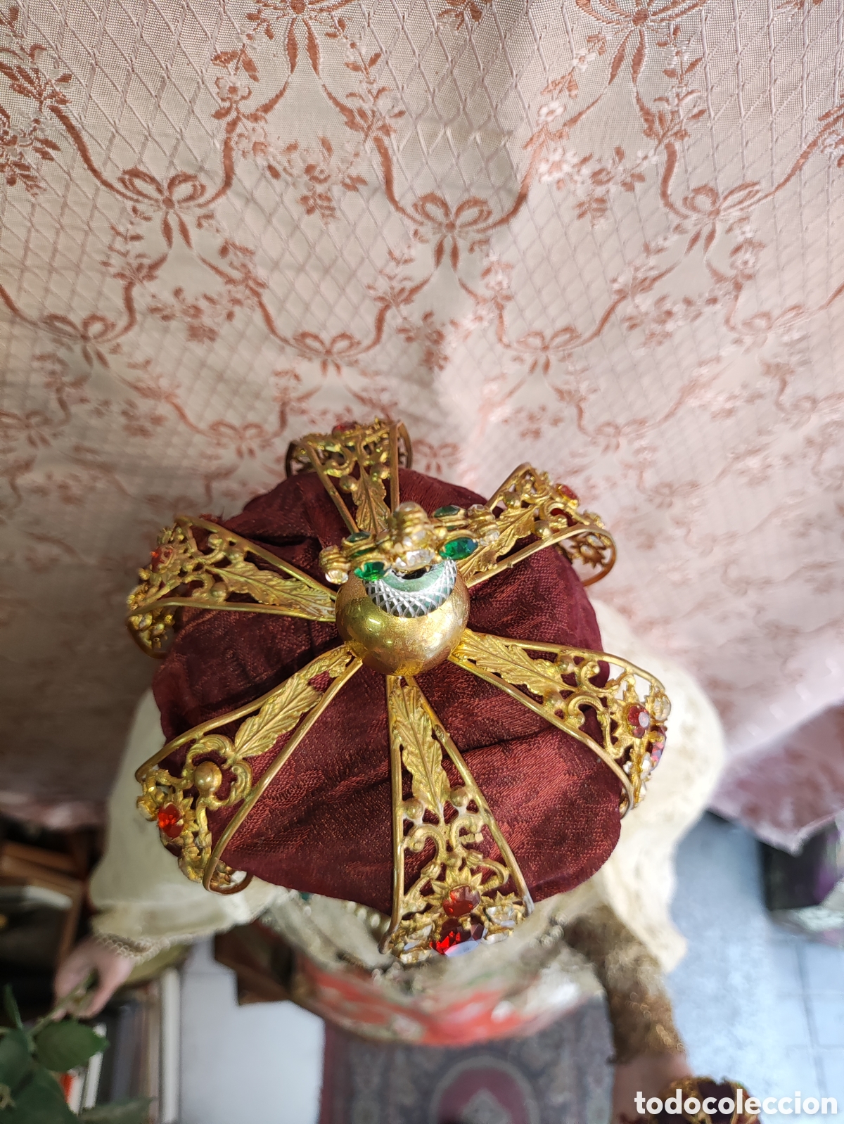 Antig&uuml;edades: VIRGEN VESTIDERA SIGLO XIX - Foto 12