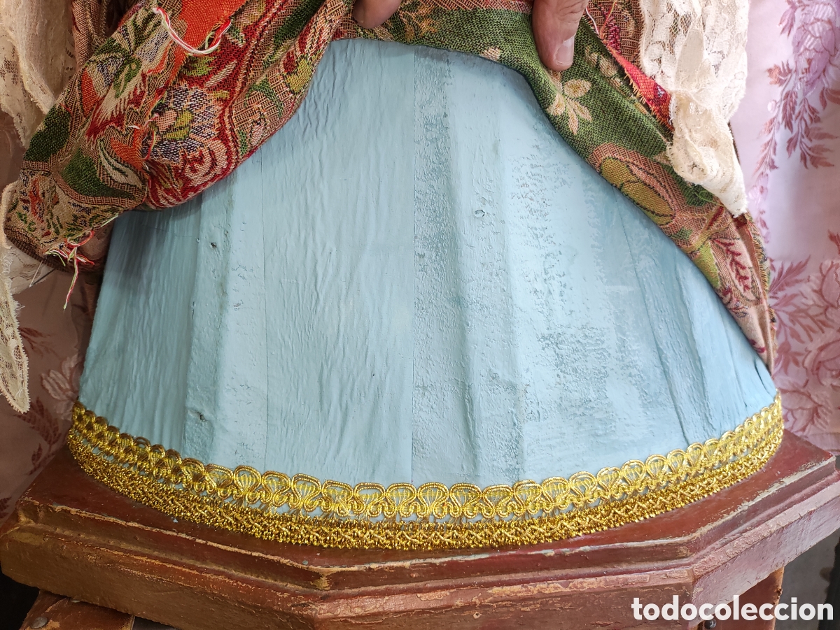 Antig&uuml;edades: VIRGEN VESTIDERA SIGLO XIX - Foto 15