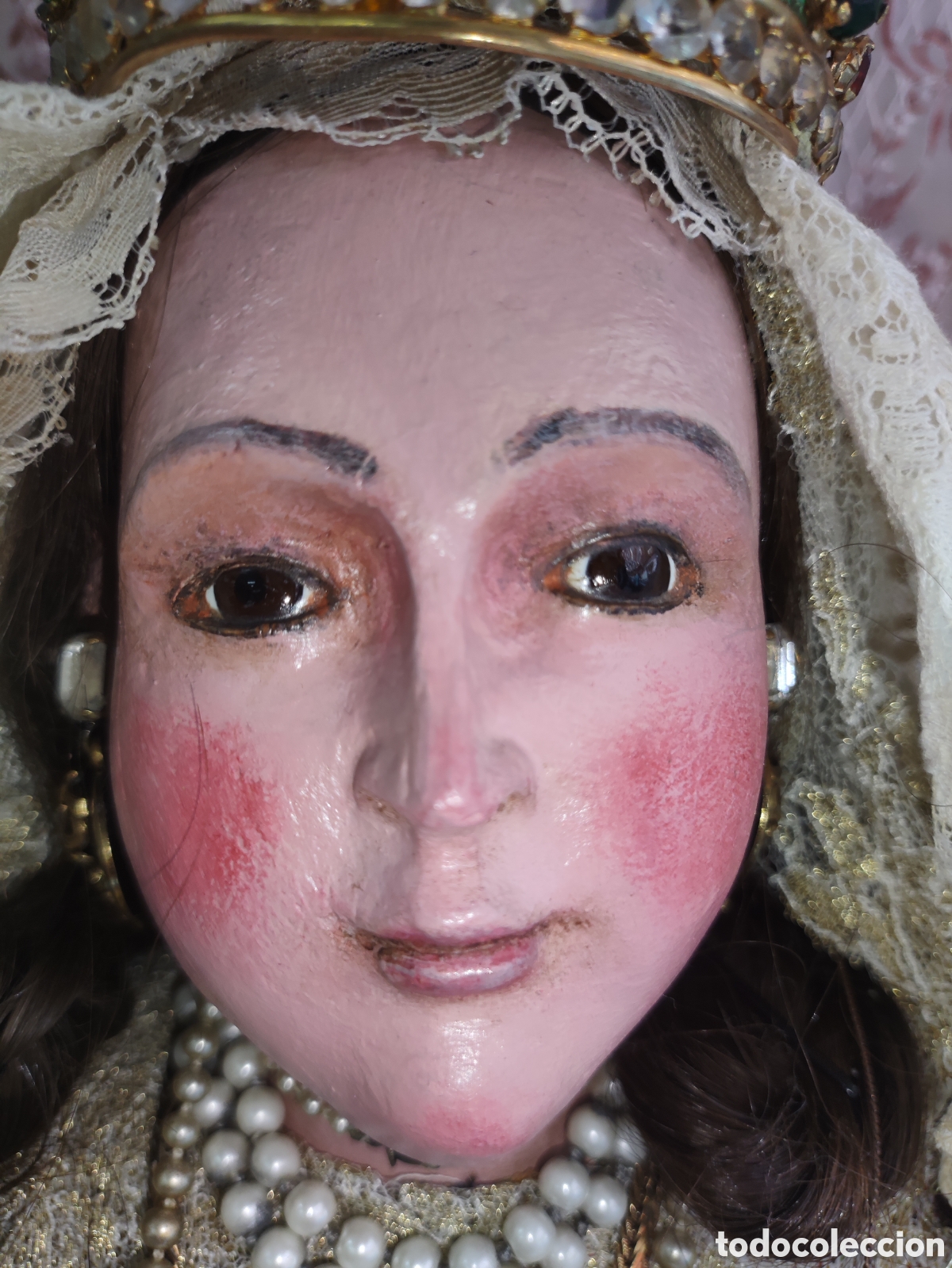 Antig&uuml;edades: VIRGEN VESTIDERA SIGLO XIX - Foto 27