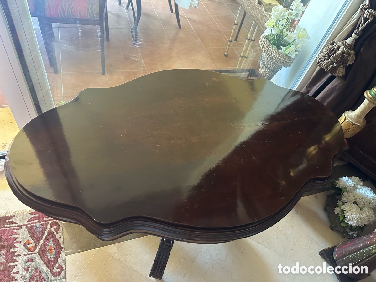 Antig&uuml;edades: Mesa antigua inglesa - Foto 3