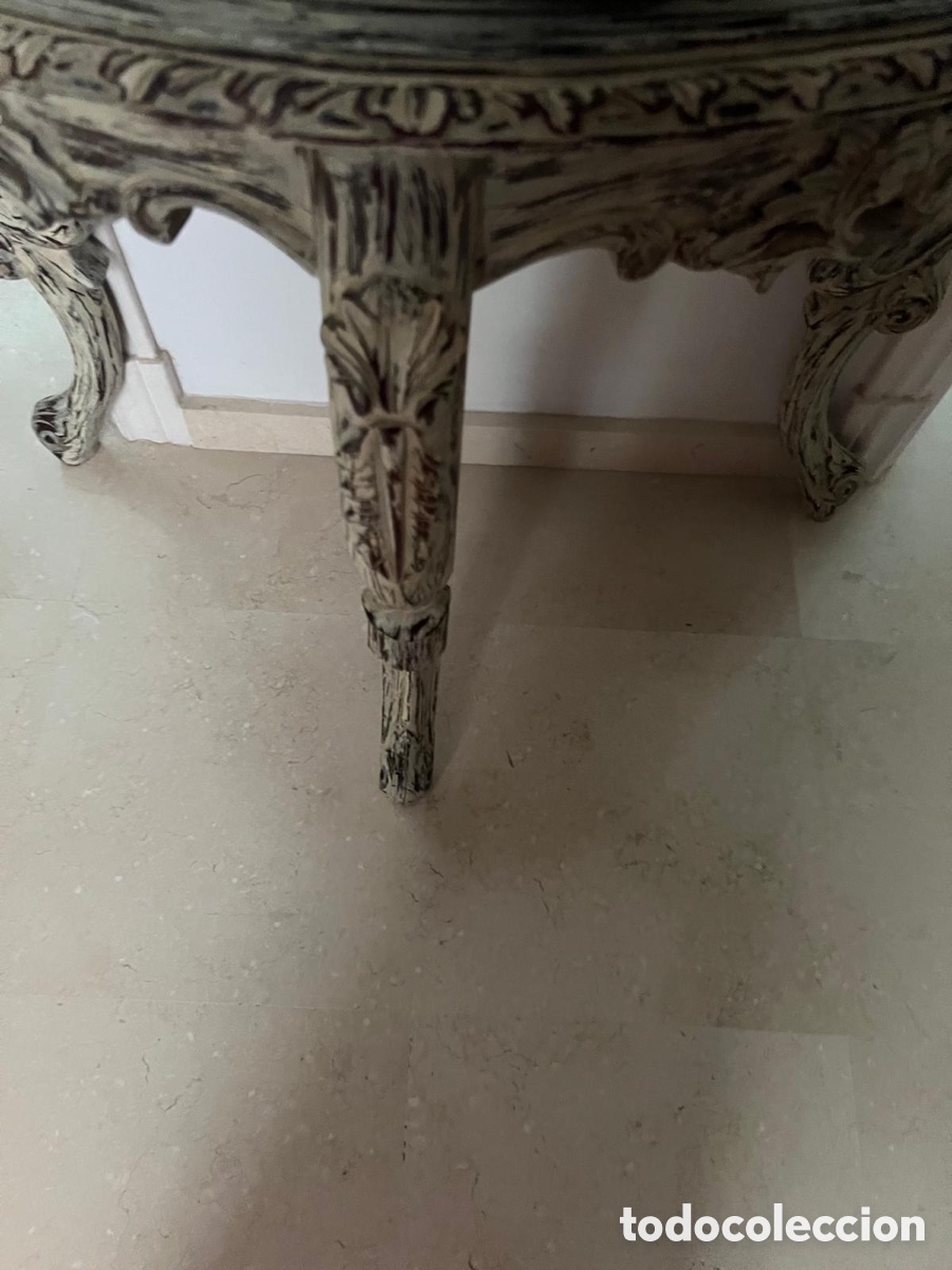 Antig&uuml;edades: Imponente Consola con espejo antiguo - Foto 10