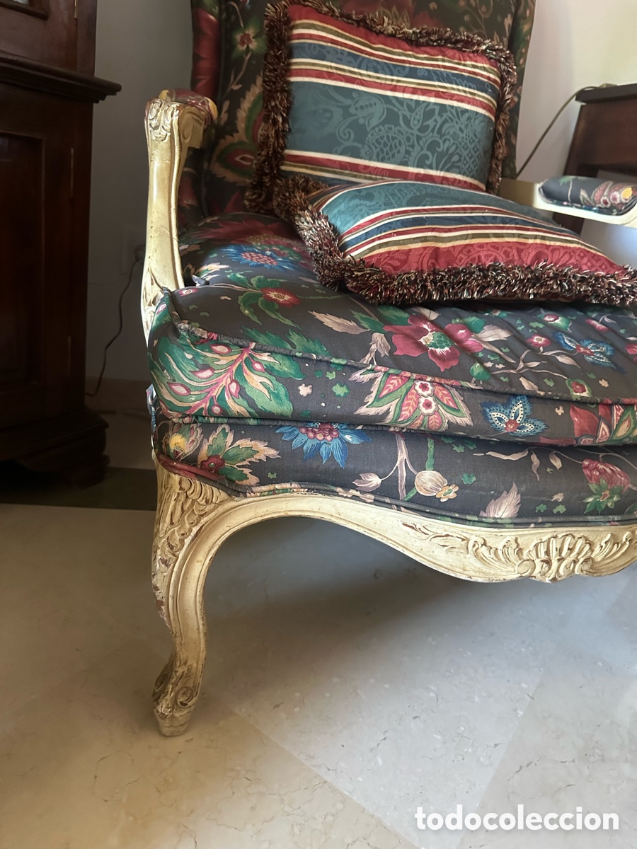 Antig&uuml;edades: Conjunto de imponentes butacas estilo franc&eacute;s - Foto 3