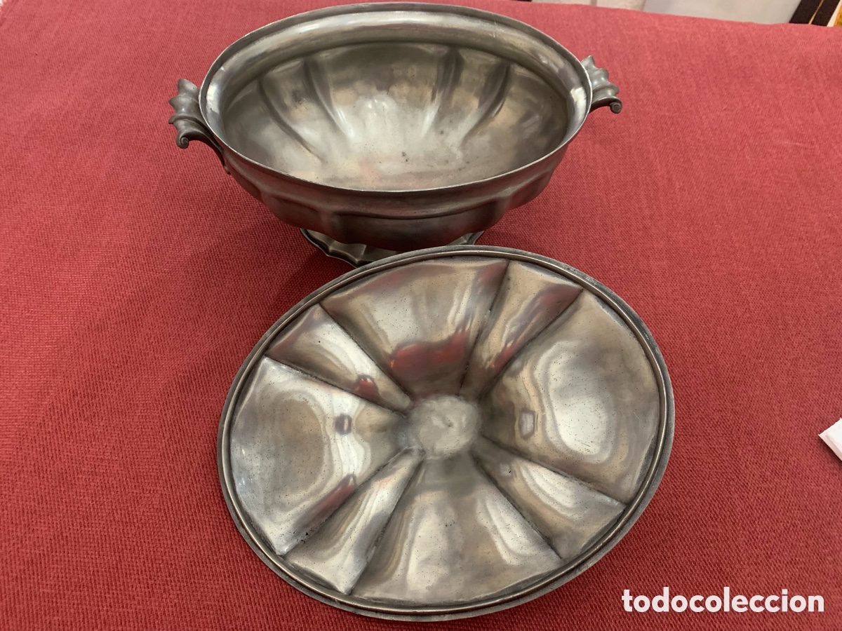 Antig&uuml;edades: Sopera de esta&ntilde;o grande - Foto 4