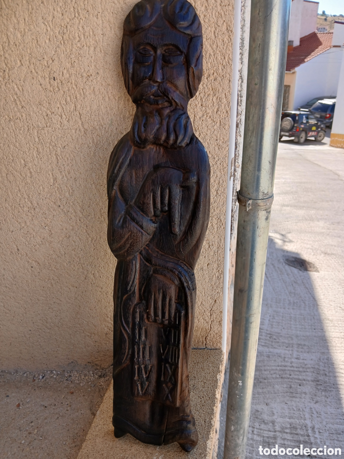 Antig&uuml;edades: TALLA RELIGIOSA EN MADERA, ref JJ - Foto 1