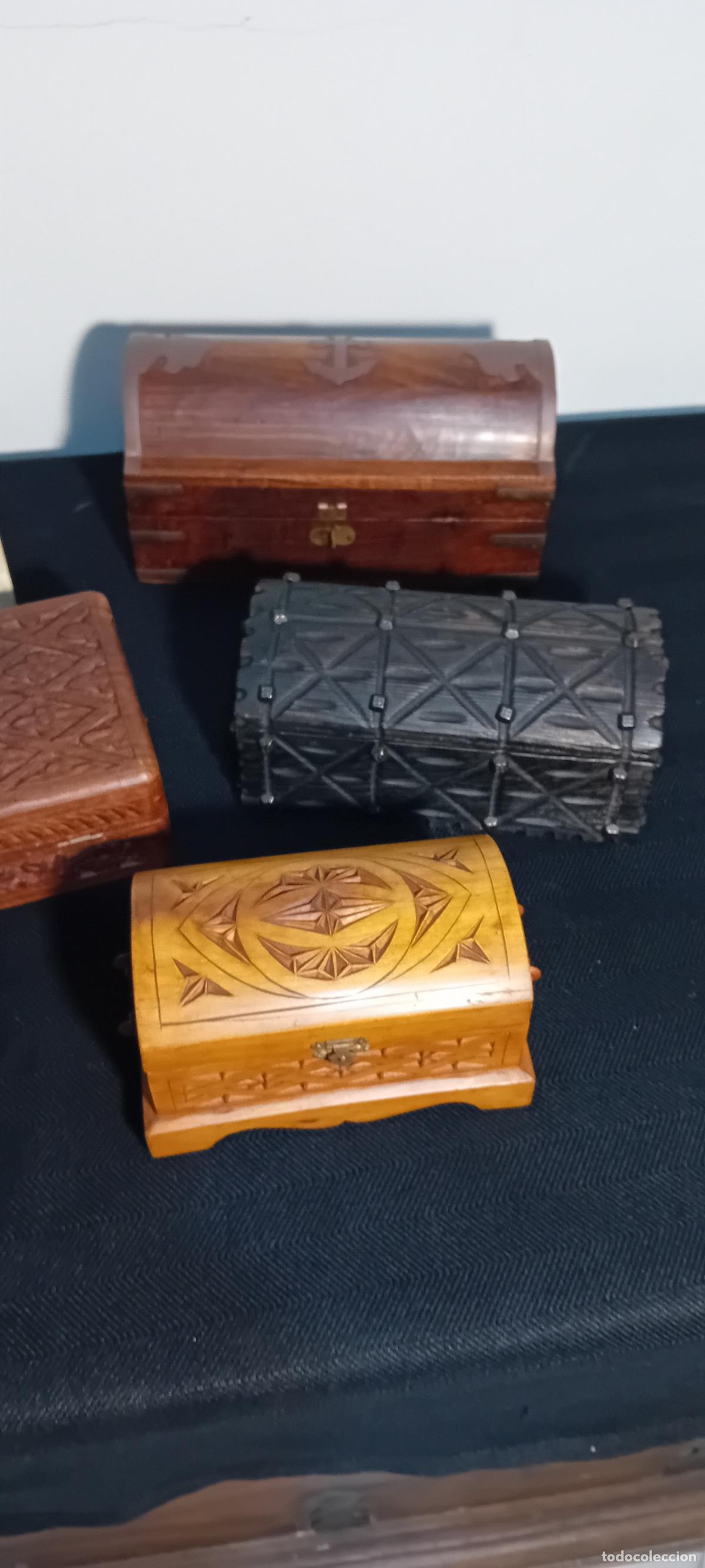 Antig&uuml;edades: LOTE DE PEQUE&Ntilde;OS JOYEROS Y CAJITAS - Foto 6