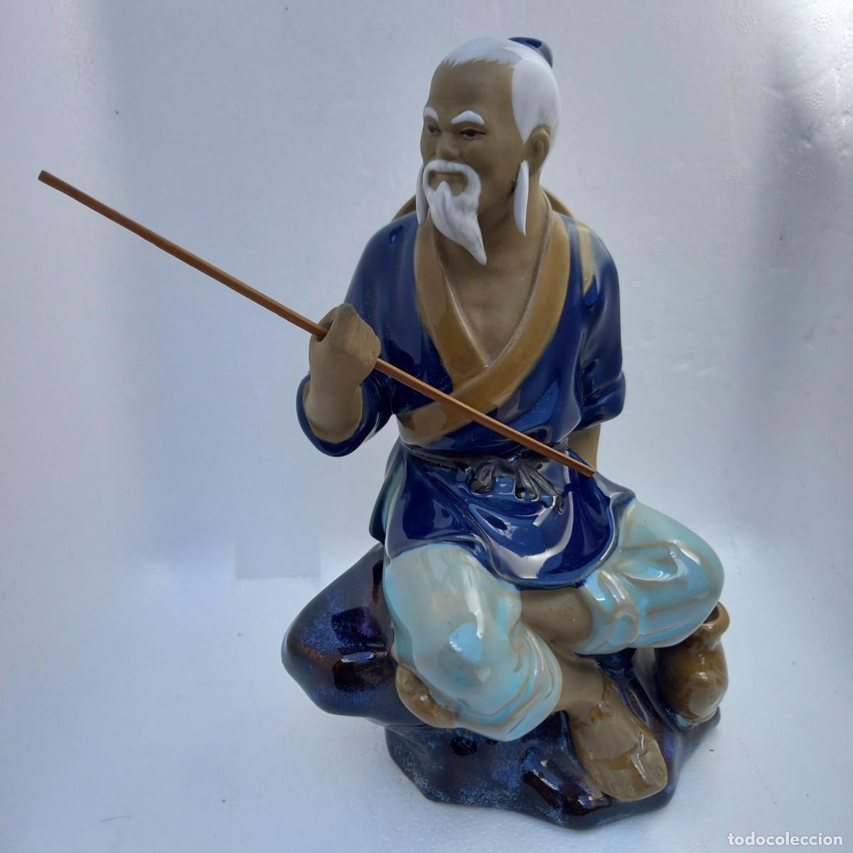 Antig&uuml;edades: FIGURA CER&Aacute;MICA CHINA. - Foto 1