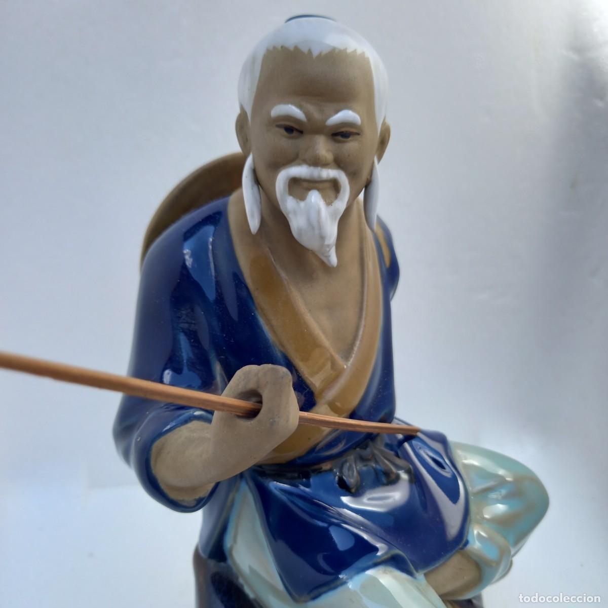 Antig&uuml;edades: FIGURA CER&Aacute;MICA CHINA. - Foto 2