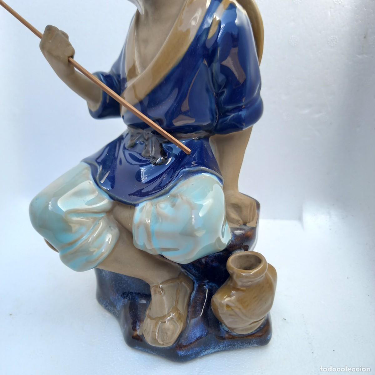Antig&uuml;edades: FIGURA CER&Aacute;MICA CHINA. - Foto 3