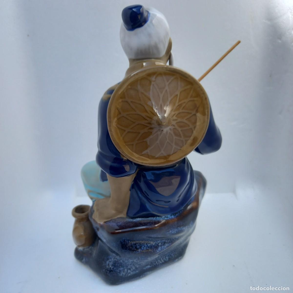 Antig&uuml;edades: FIGURA CER&Aacute;MICA CHINA. - Foto 4
