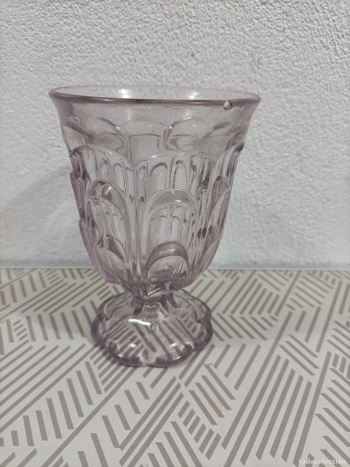 Antig&uuml;edades: Antigua copa de cristal de roca - Foto 1