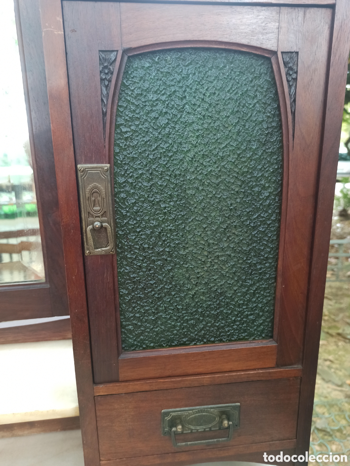 Antig&uuml;edades: Tocador de madera Art Nouveau - Foto 7