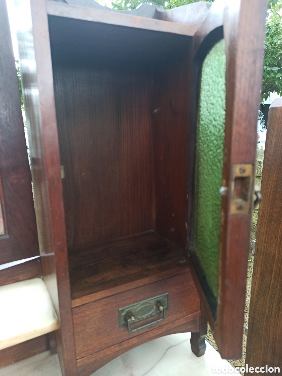 Antig&uuml;edades: Tocador de madera Art Nouveau - Foto 8