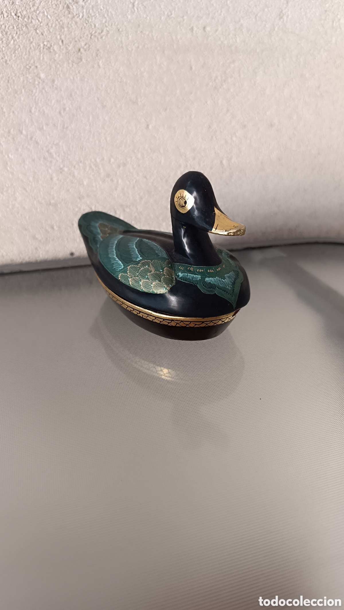 Antig&uuml;edades: Joyero Dolly Duck, madera - Foto 3