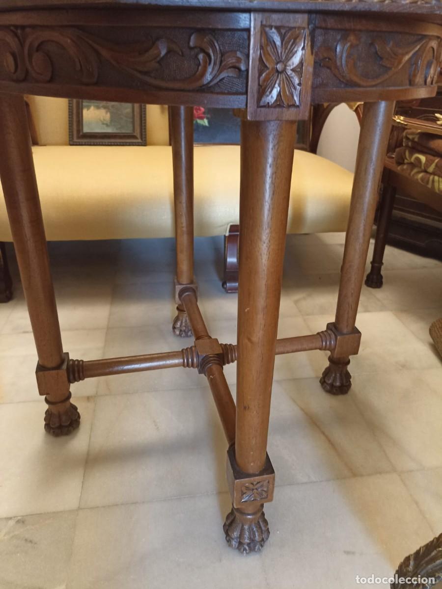 Antig&uuml;edades: Mesa Auxiliar octogonal - Foto 2