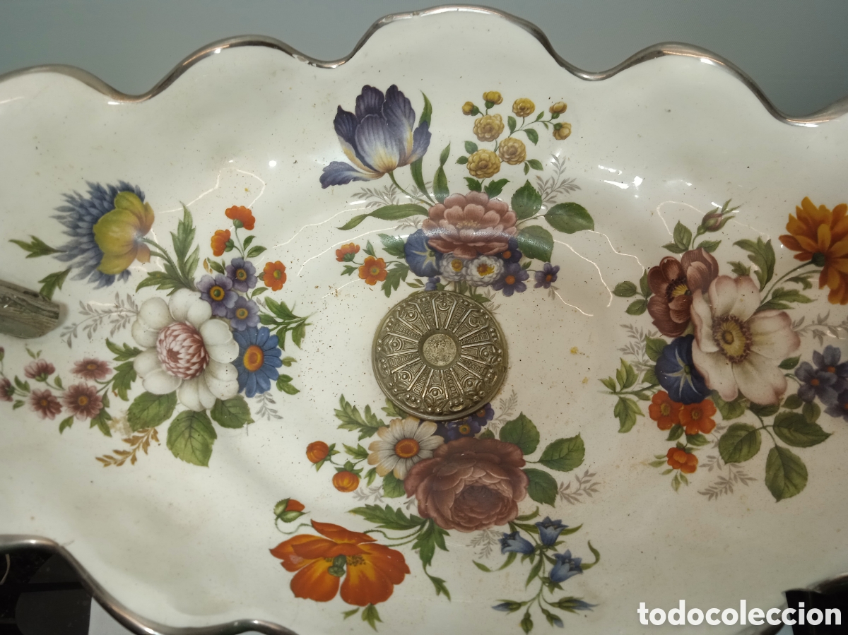 Antig&uuml;edades: Gran centro de mesa. - Foto 3