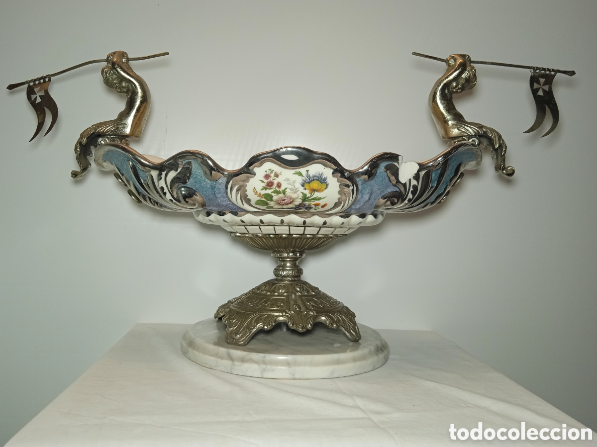 Antig&uuml;edades: Gran centro de mesa. - Foto 1
