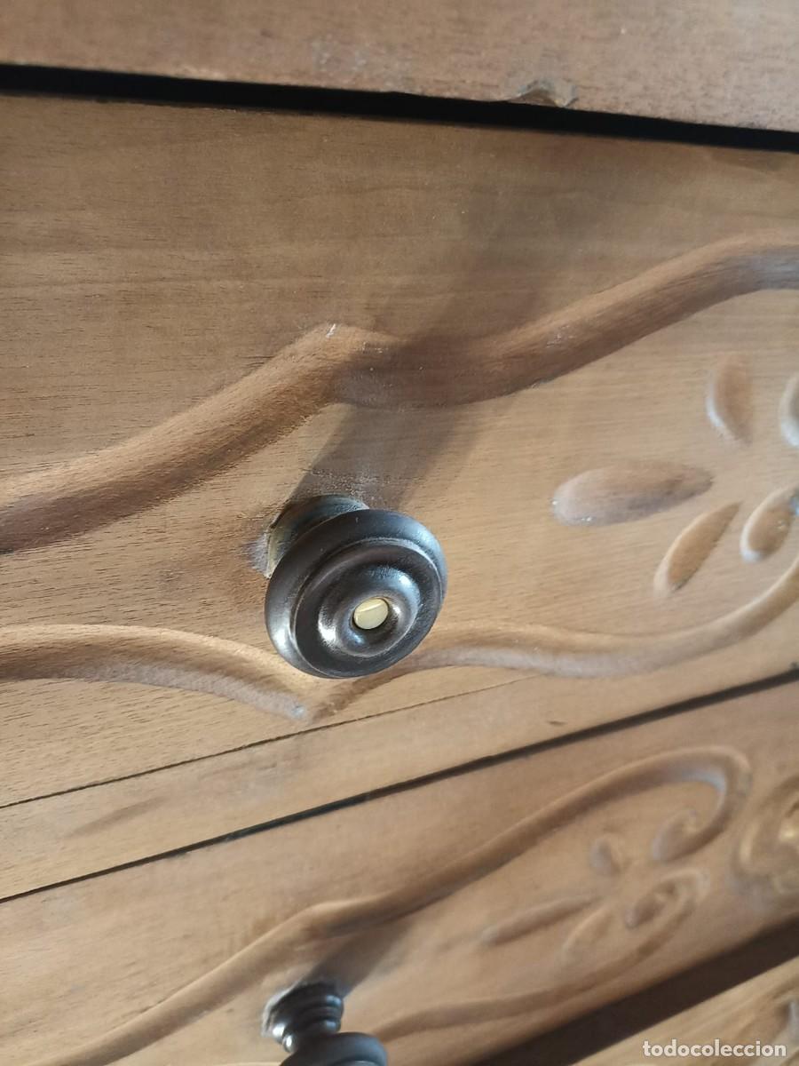 Antig&uuml;edades: Comoda de caoba madera lavada - Foto 2