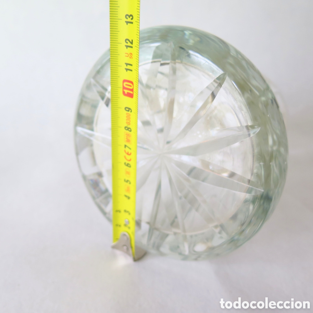 Antig&uuml;edades: Licorera de cristal tallada - Foto 4