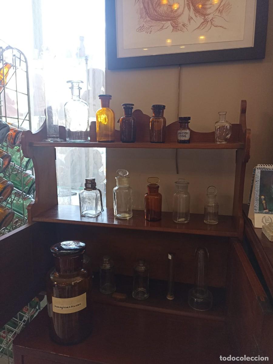 Antig&uuml;edades: Estanteria inglesa con puertitas - Foto 1