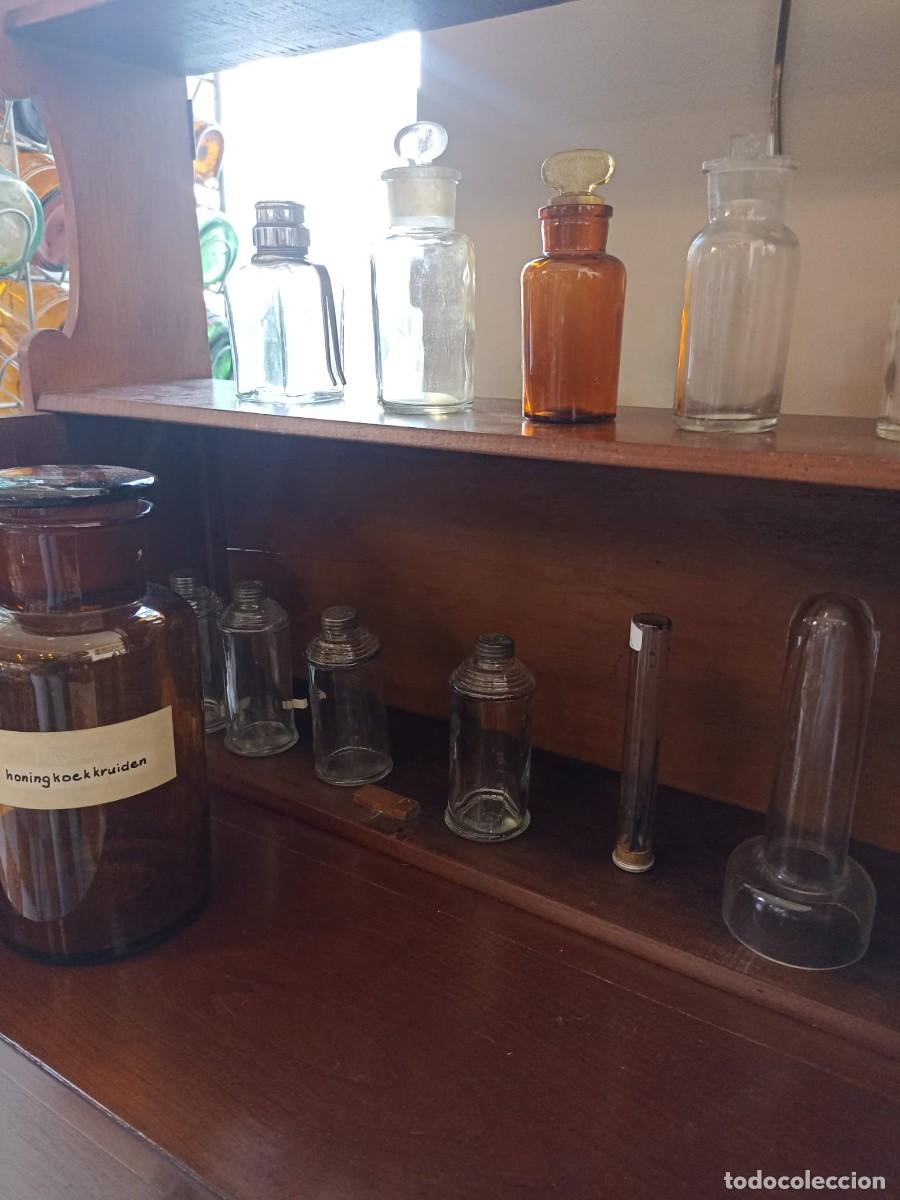 Antig&uuml;edades: Estanteria inglesa con puertitas - Foto 2