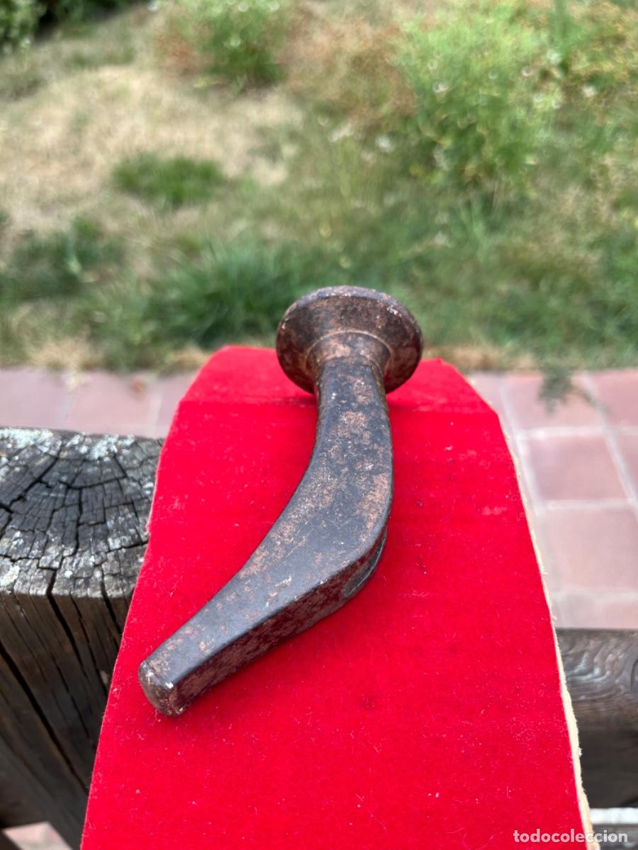 Antig&uuml;edades: Martillo zapatero, hierro - Foto 2
