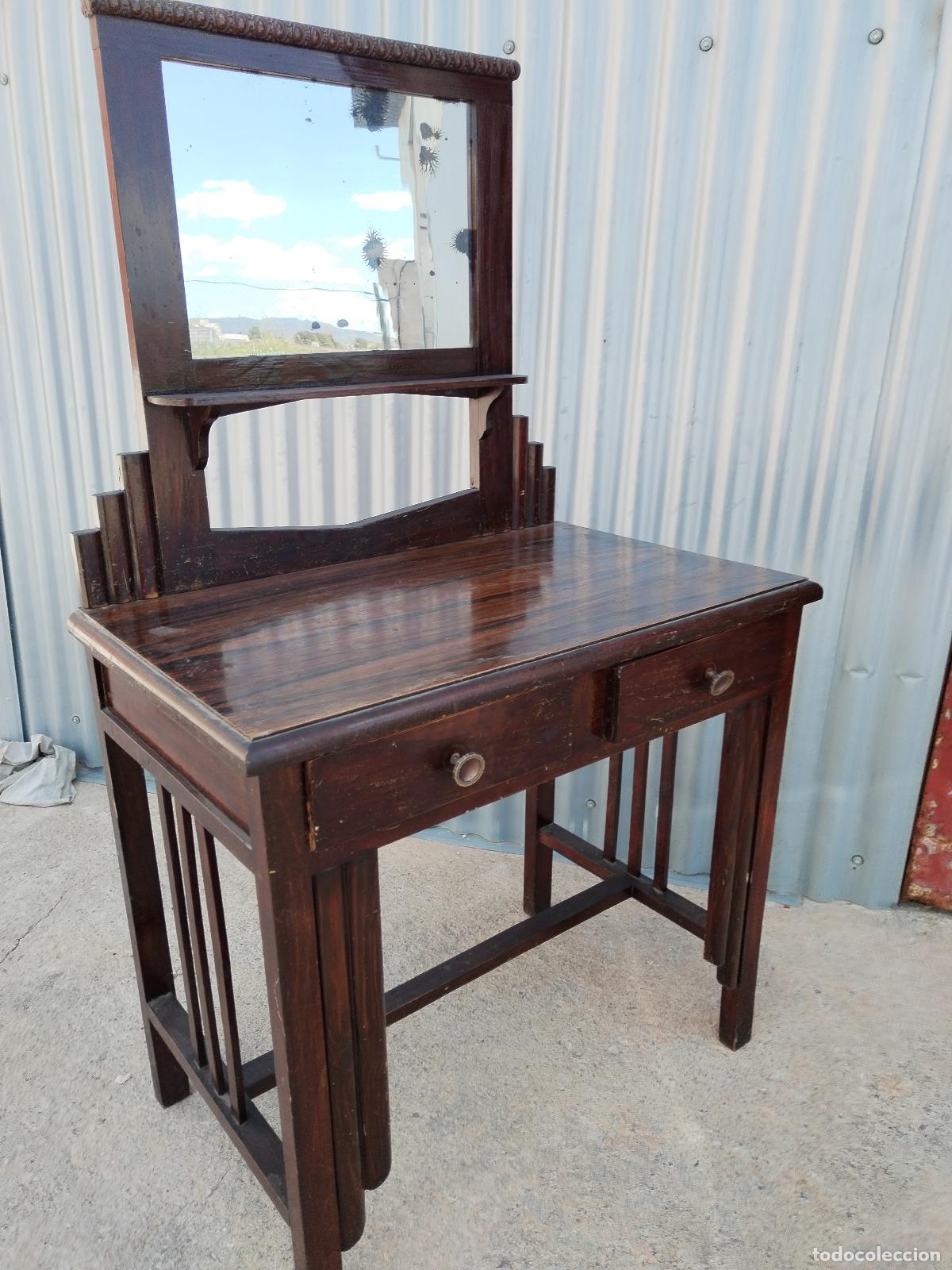 Antig&uuml;edades: mueble tocador antiguo - Foto 2