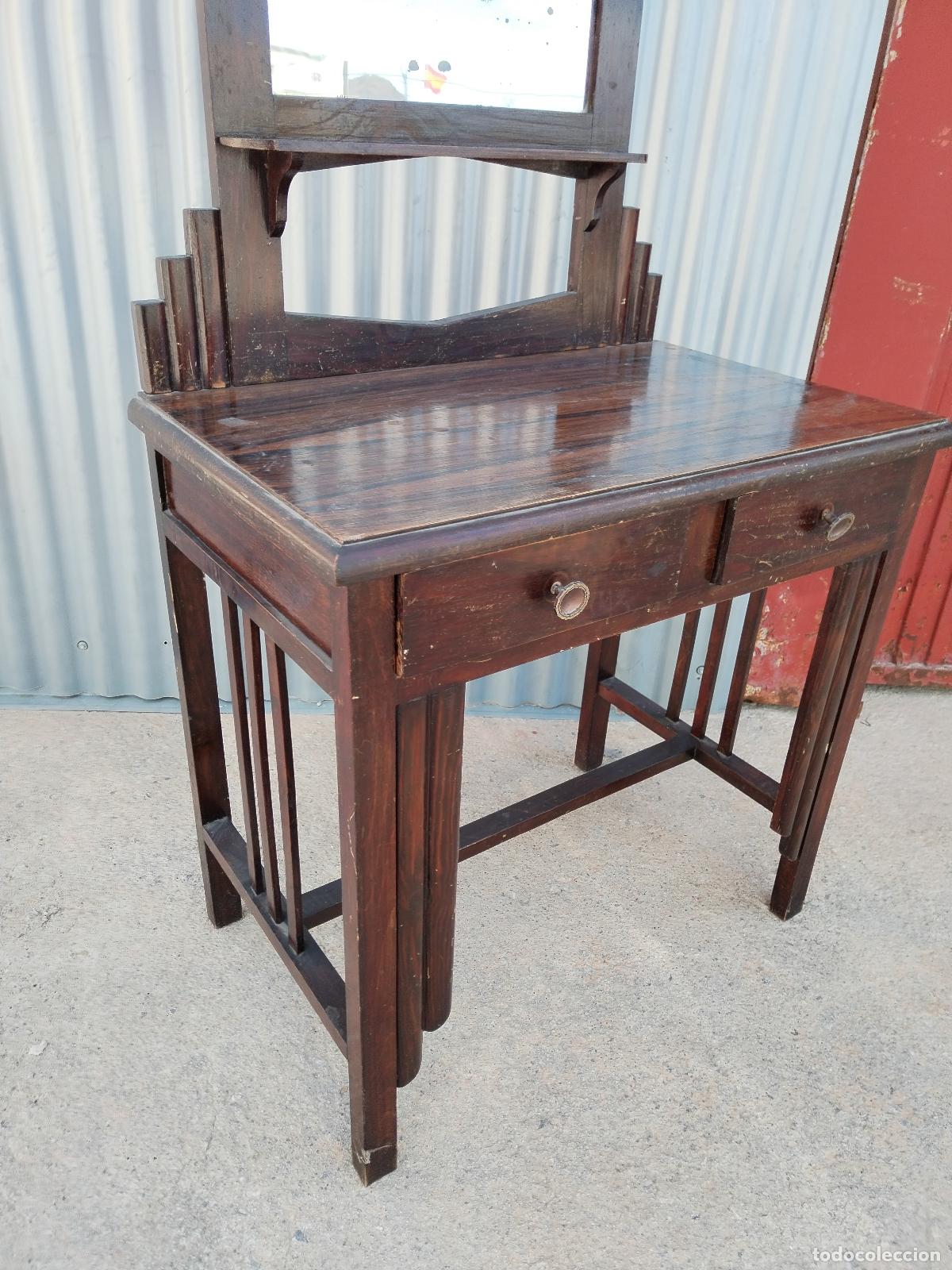 Antig&uuml;edades: mueble tocador antiguo - Foto 5