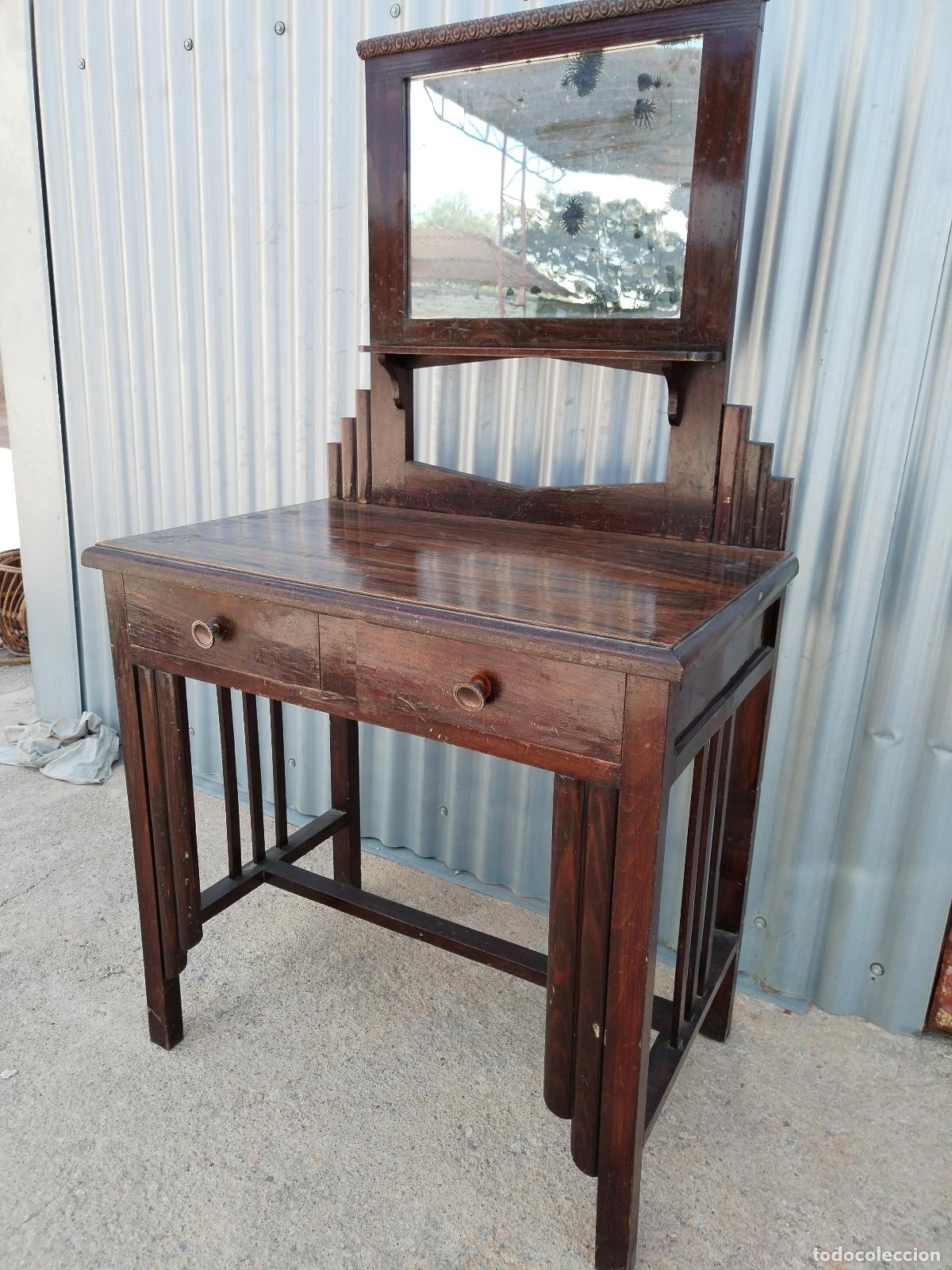 Antig&uuml;edades: mueble tocador antiguo - Foto 6