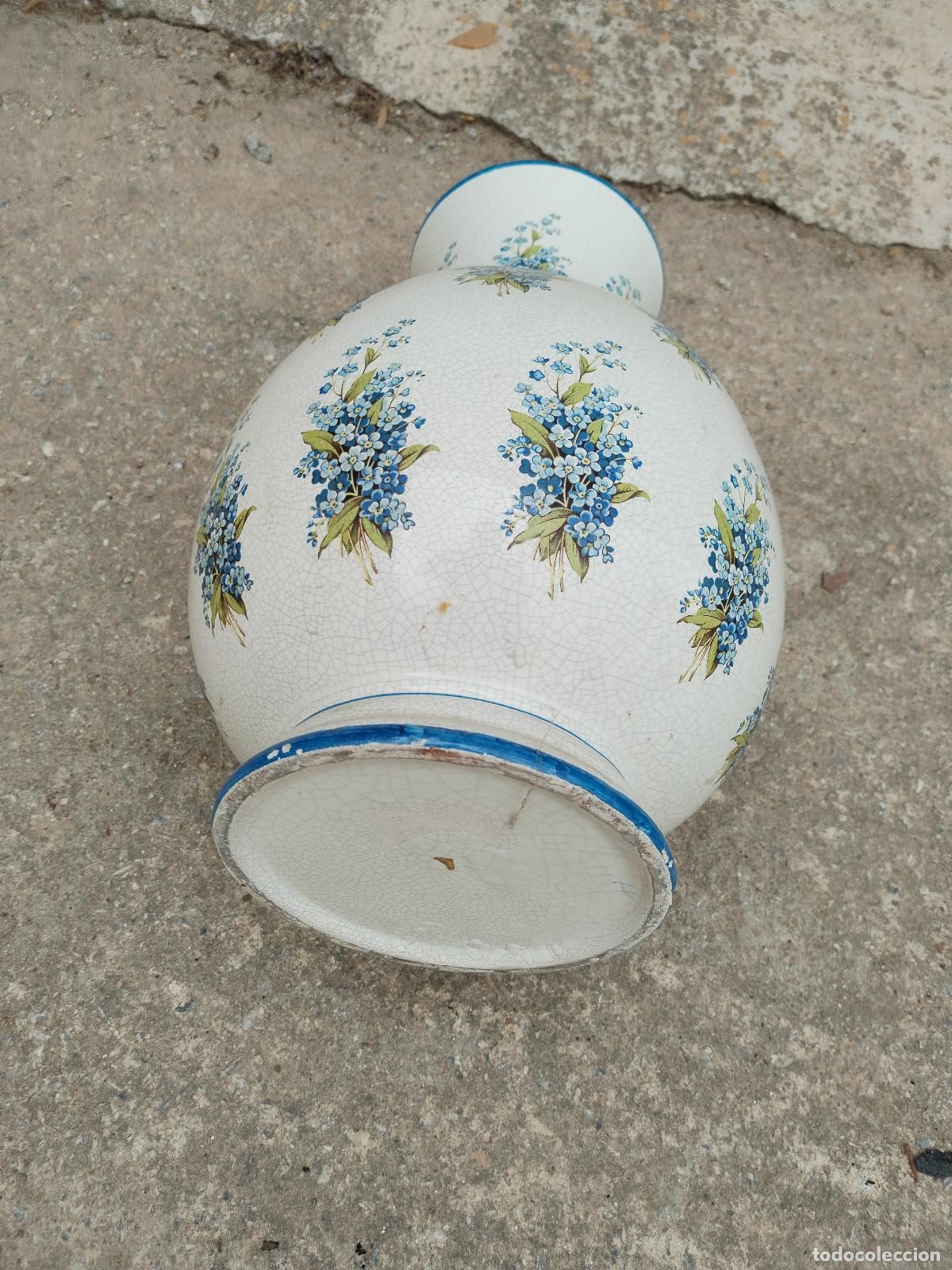 Antig&uuml;edades: antiguo jarron de ceramica - Foto 2