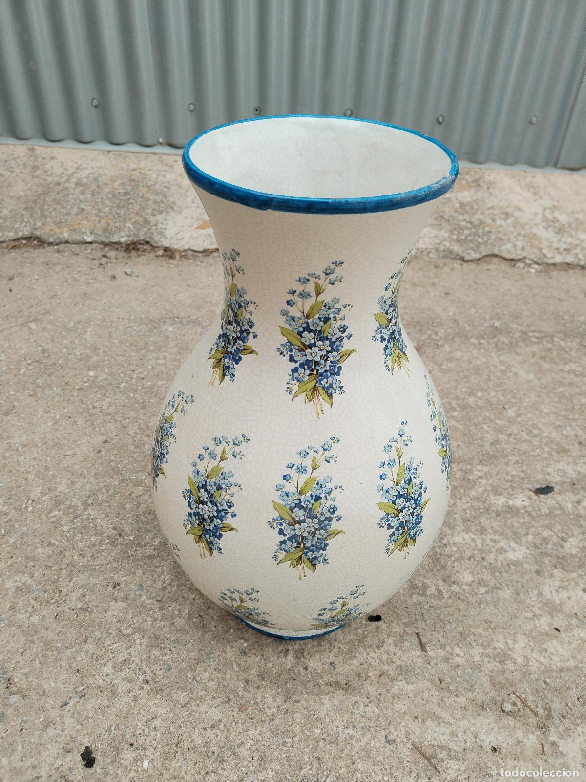 Antig&uuml;edades: antiguo jarron de ceramica - Foto 3