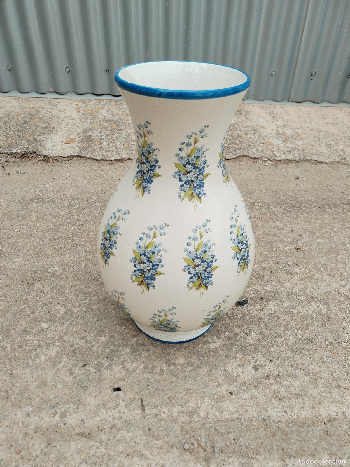 Antig&uuml;edades: antiguo jarron de ceramica - Foto 1