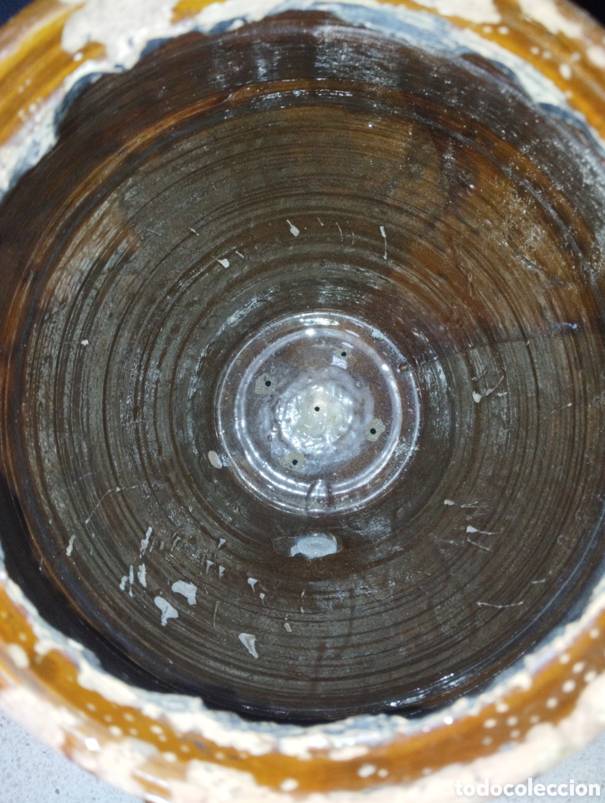 Antig&uuml;edades: Barril de cer&aacute;mica vidriada - Foto 7