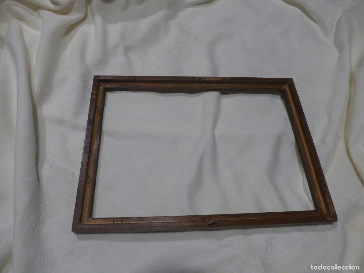 Antig&uuml;edades: Marco de madera,antiguo. - Foto 3