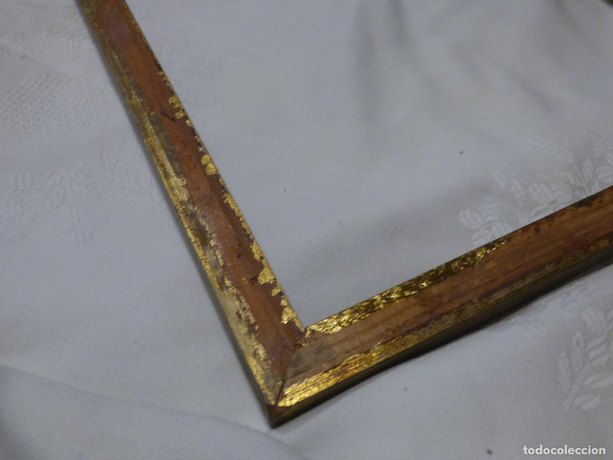 Antig&uuml;edades: Marco de madera,pan de oro. - Foto 3