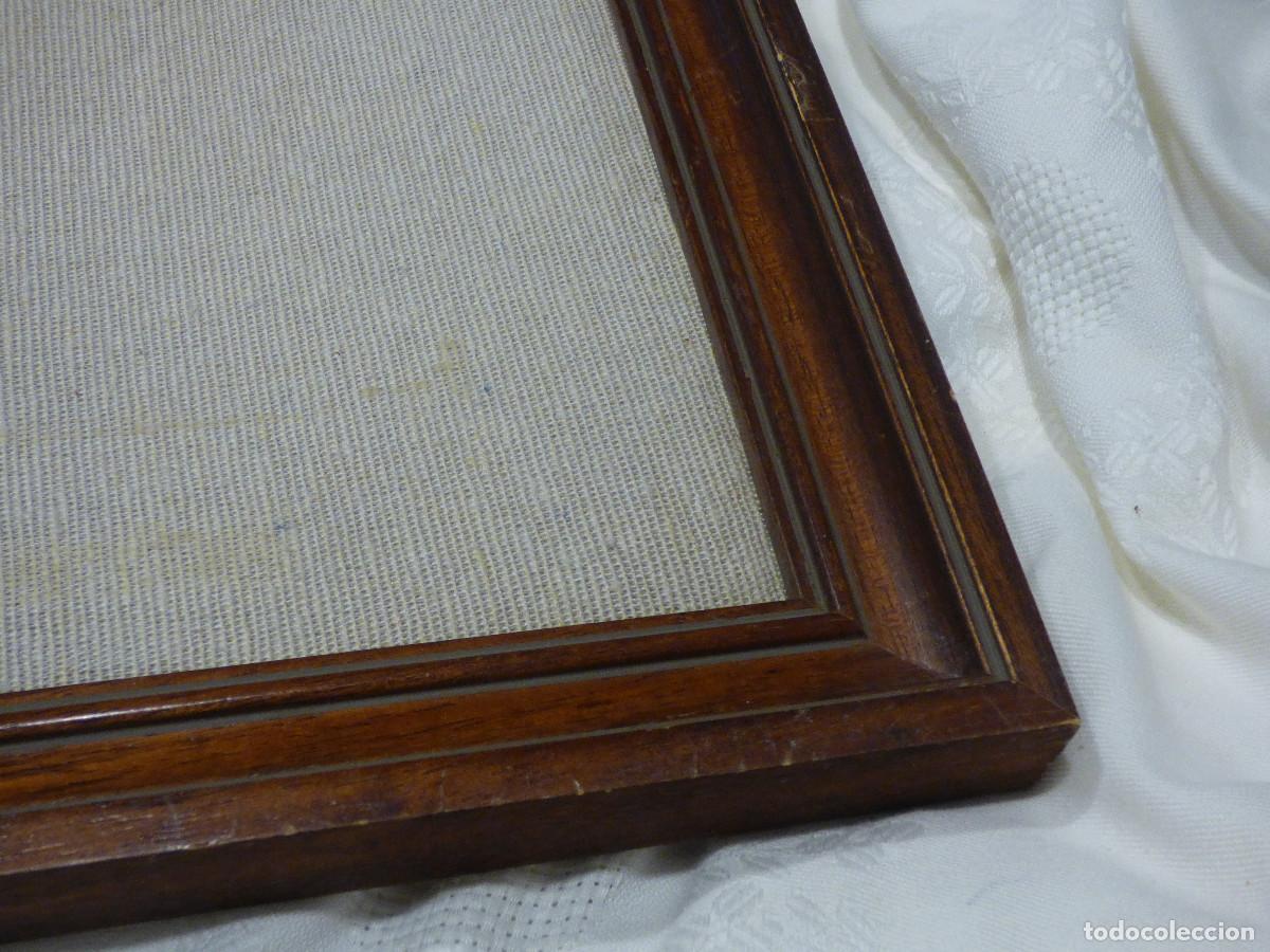 Antig&uuml;edades: Marco de madera,antiguo. - Foto 2