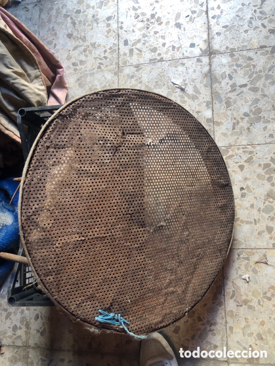 Antig&uuml;edades: ARNERO PARA CRIBAR DE METAL - Foto 2
