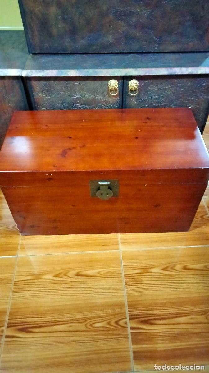 Antig&uuml;edades: baul arcon con gran capacidad - Foto 2
