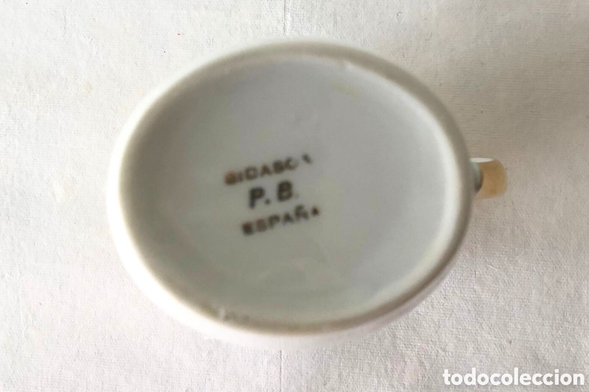 Antig&uuml;edades: Juego de caf&eacute; Bidasoa - Foto 8