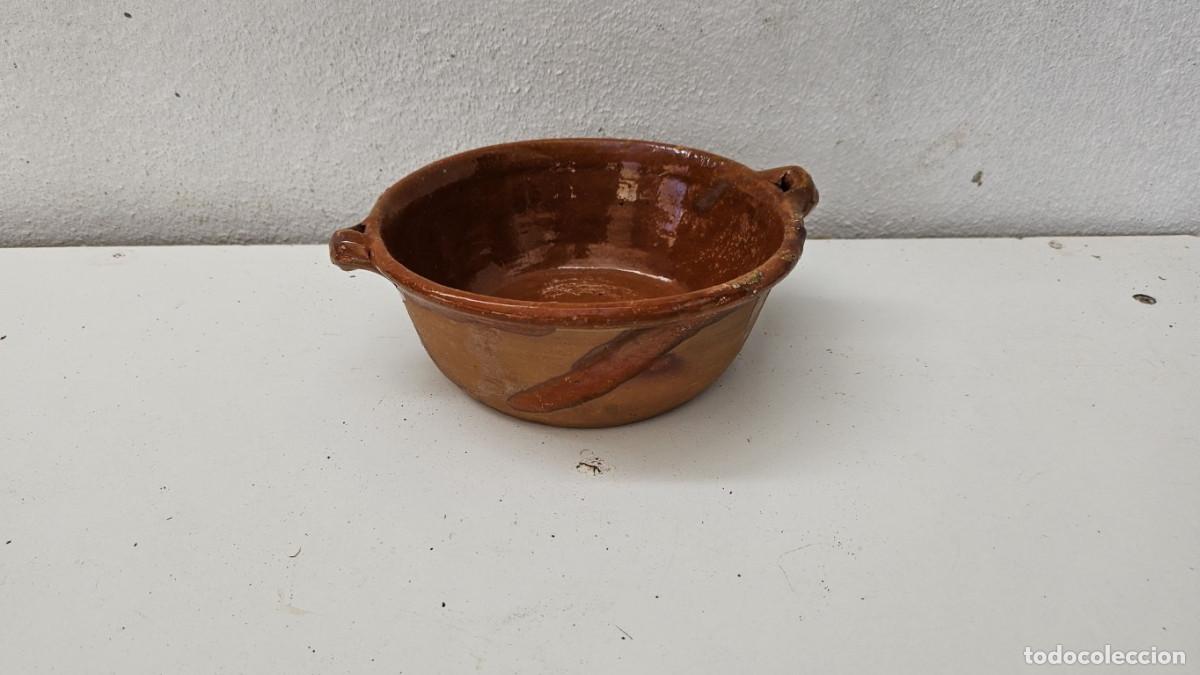 Antig&uuml;edades: cazuela de barro rustico - Foto 1