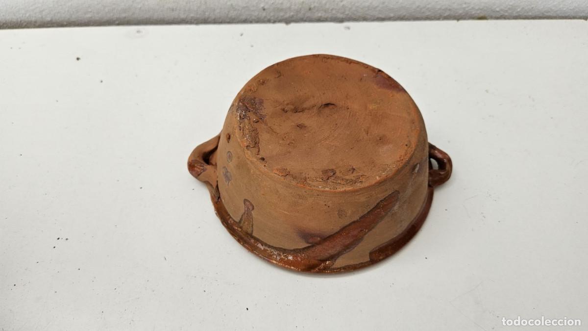 Antig&uuml;edades: cazuela de barro rustico - Foto 3
