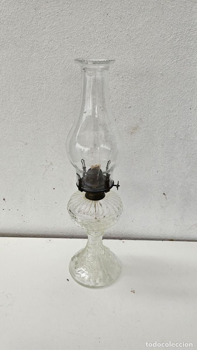 Antig&uuml;edades: quinque de cristal antiguo - Foto 1
