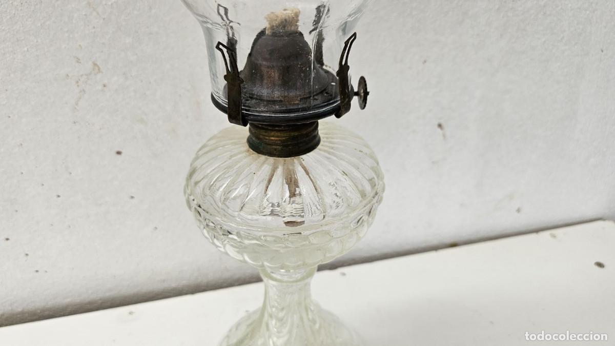 Antig&uuml;edades: quinque de cristal antiguo - Foto 2